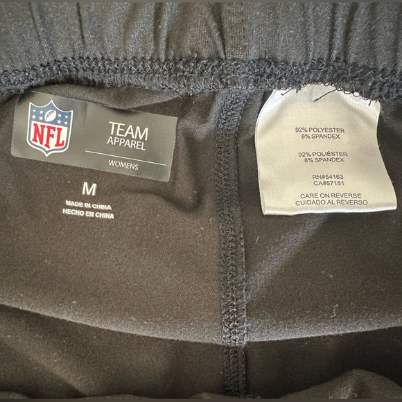 NFL Team Apparel - Women's Black Green Bay Packers Leggings, Medium - Picture 5 of 8